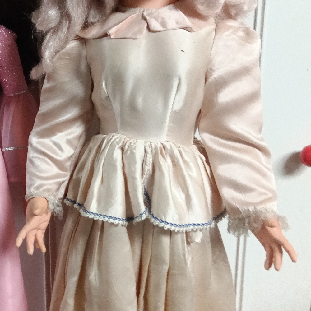 Vintage 1960's Disney Fairy Princess Doll 30"